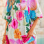 Chic Floral Tie Neck Dress - Elegant & Versatile for Every Occasion - Korvel