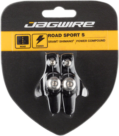 Plaquettes de frein Jagwire Road Sport S pour SRAM/Shimano - Noir