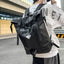 Mochila de Moda con Bordes Curvados - Gran Capacidad para Uso Diario