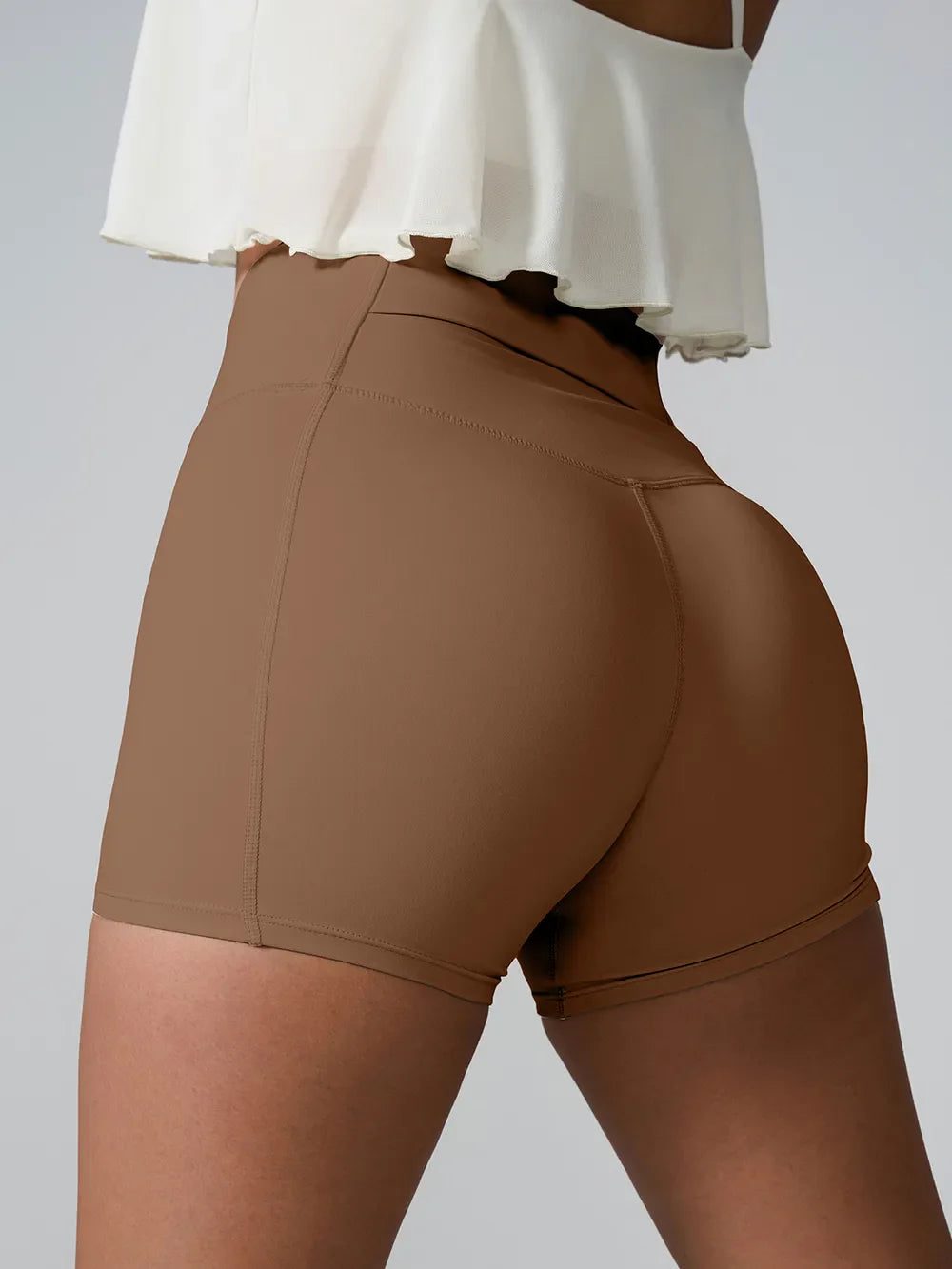 Shorts de sport taille haute premium