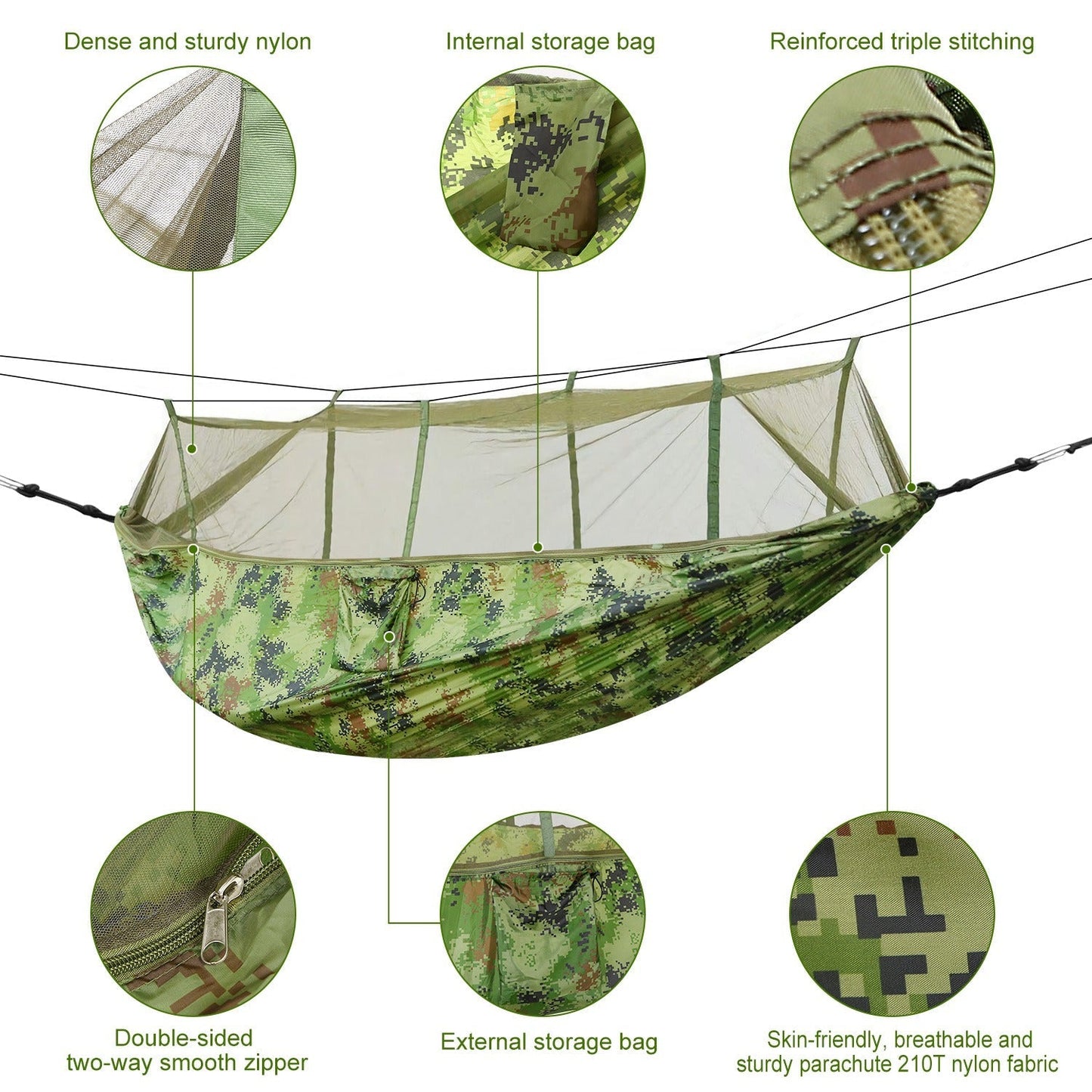 GBruno 600lbs Load Hammock for Two