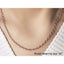 14k White Gold Oval Rolo Chain - 3.2mm