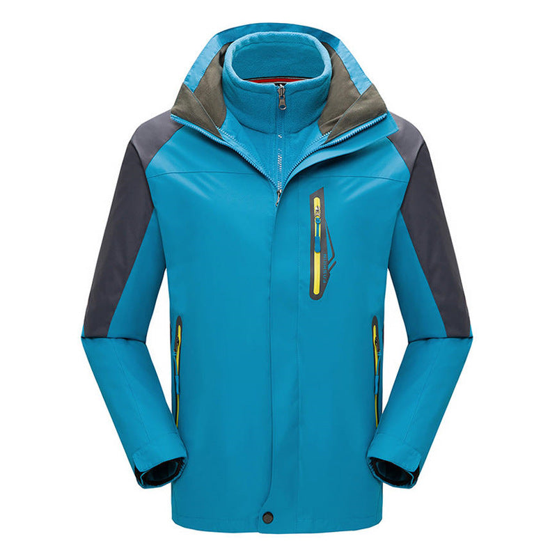 Three-in-One Winter Shell Jacket - Windproof & Waterproof