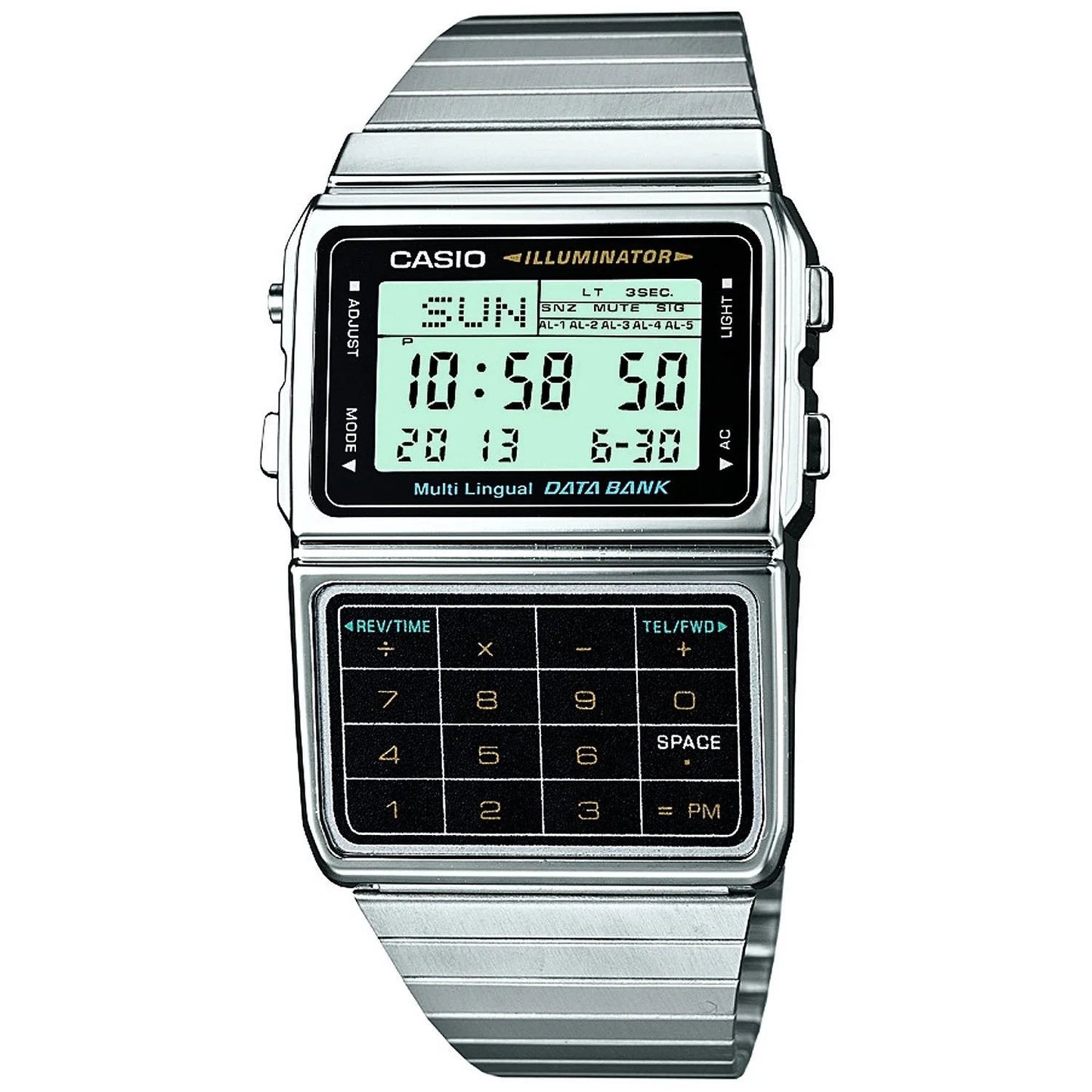 Reloj Data Bank para Hombre Casio