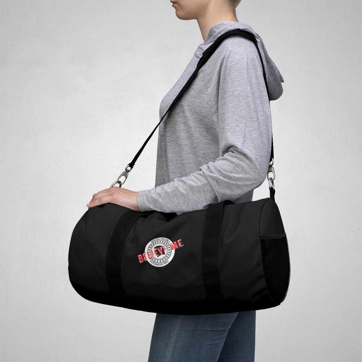 Unofficial Seal Duffel Bag – Political Parody Travel Bag