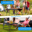 Table de Camping Pliable GBruno - Polyvalente et Portable