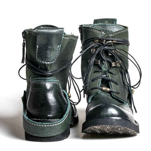 Botas Martin de Lona Vintage Japonesas para Exterior