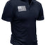Men's American Flag Short Sleeve Henley Top