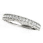 14k White Gold Antique Prong Set Diamond Engagement Ring