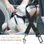 Ceinture de sécurité pour chien GBruno sans les mains - Pack de 2