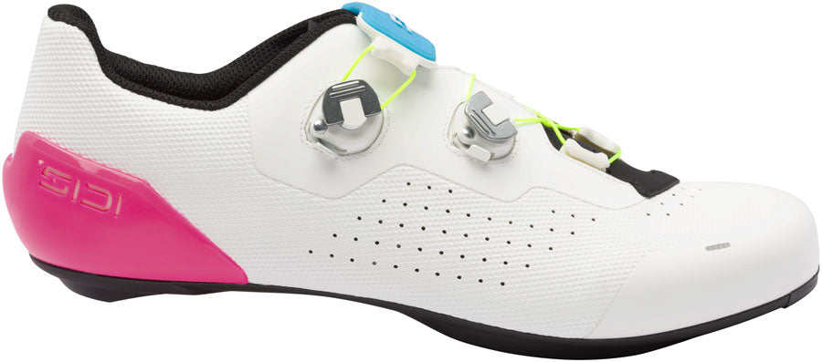 SIDI Genius X WYVE Road Shoes - Men's White Fluo 41.5