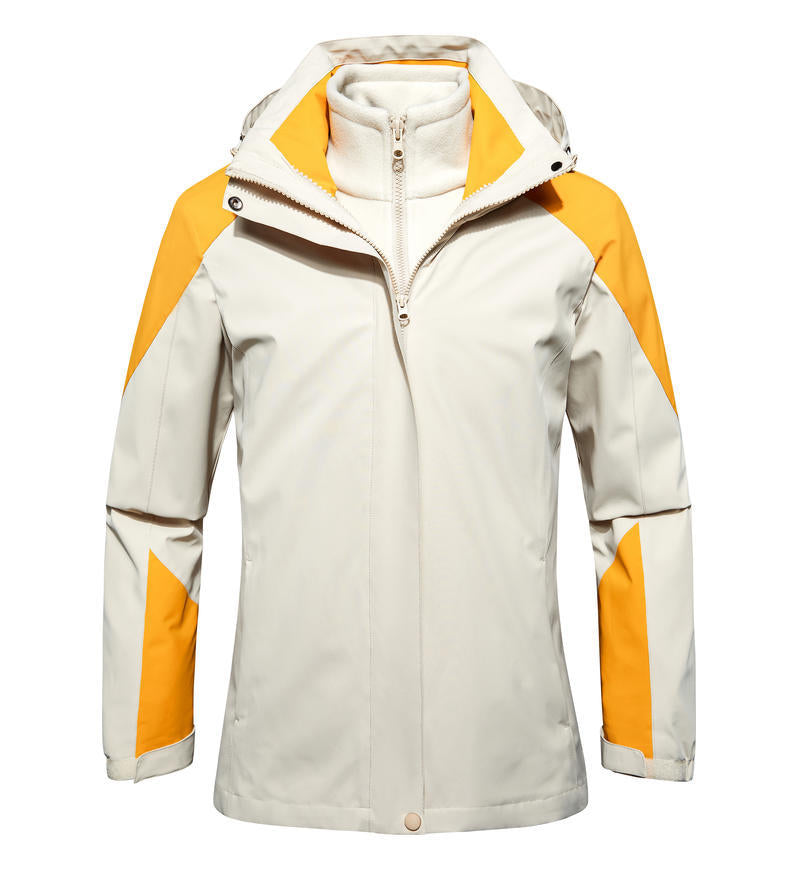 Three-in-One Shell Jacket - Versatile Waterproof Outerwear