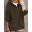 Cardigan ample imprimé sans bouton