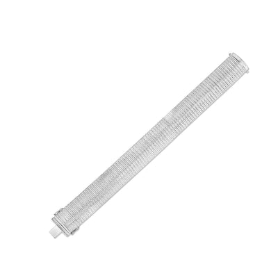 Bracelet Flex Diamante Audacieux en Or Blanc 14k