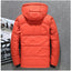 Premium Hooded Men's Black Parka Coat