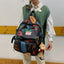 Mori Style Contrast Color Travel Backpack for Students