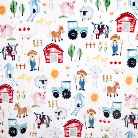Farmer Ted Digital Cuddle® Multi Fabric - 58/60" Per Yard