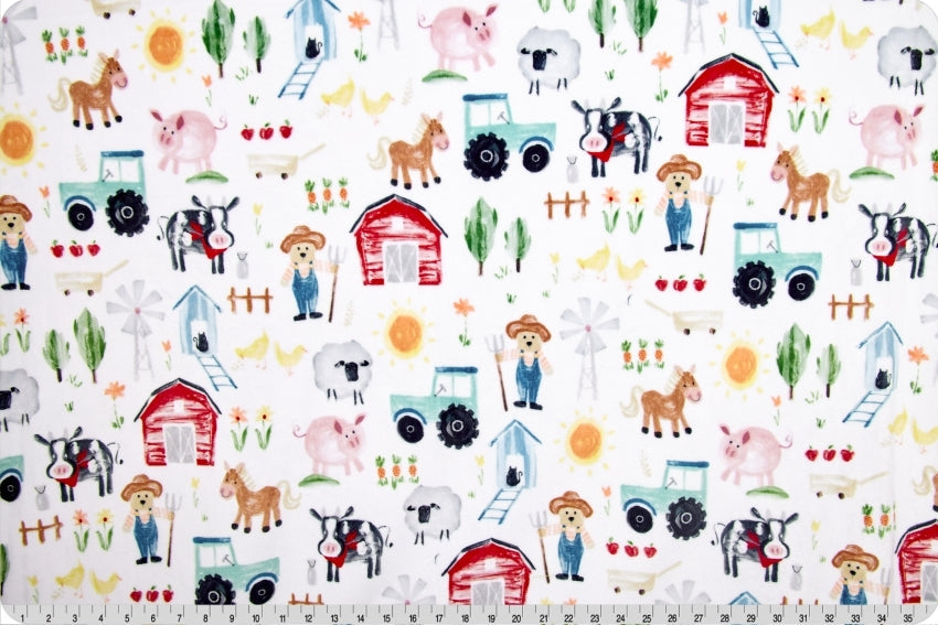 Farmer Ted Digital Cuddle® Multi Fabric - 58/60" Per Yard