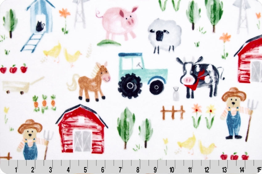 Farmer Ted Digital Cuddle® Multi Fabric - 58/60" Per Yard
