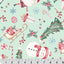 Tela Digital Cuddle Juniper Jolly Santa - 58" a 60" por Yarda
