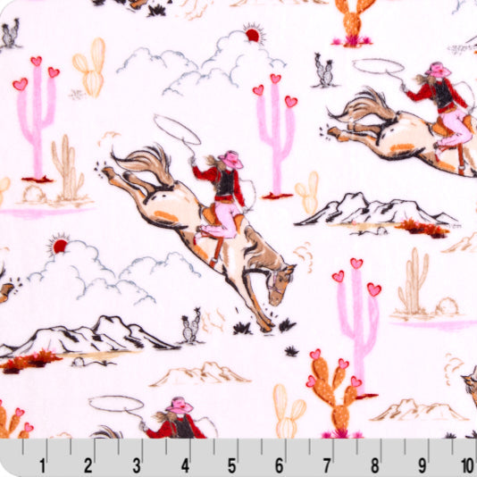 Tissu Digital Cuddle Pearl Lasso pour Femmes - 58" à 60" par Yard