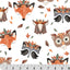 Digital Cuddle Multi Leaf Me Be Fabric - 58" - 60" Per Yard