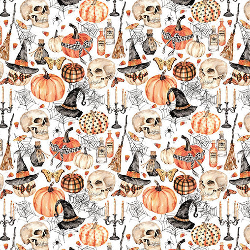 Tissu Digital Cuddle Rust Spellbound - Largeur 58"