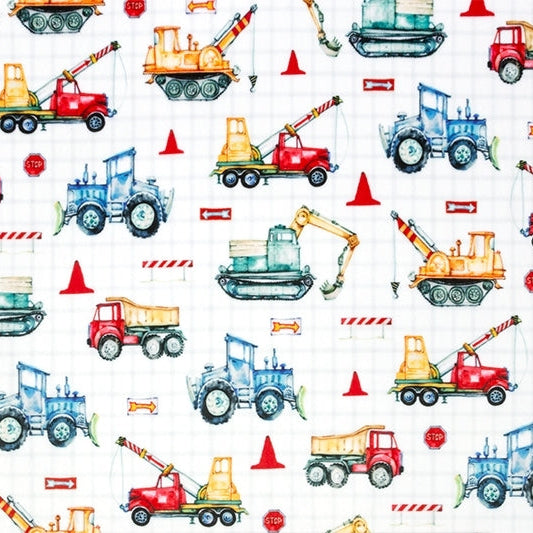 Tissu Digital Cuddle Multi Work Site - 58" de large