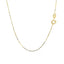 10k Yellow Gold Classic Box Chain - 0.45mm