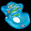 WOW Sports Salon Lounge 1P - Premium Inflatable Pool Lounger