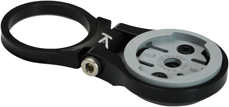 K-EDGE Adjustable Stem Mount for Wahoo Computers - Black