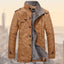 Chaqueta Bomber de Cuero de Piel de Hombre