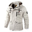 Men's Casual Hooded Windbreaker Jacket - Waterproof & Stylish