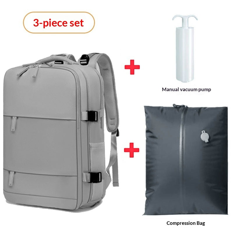 Premium Waterproof Vacuum-Compression Business Backpack