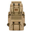 Canvas Large Capacity Backpack Travel Bag Men's Backpack Outdoor Sports Mountaineering Bag Hiking Retro Military Bag - Korvel