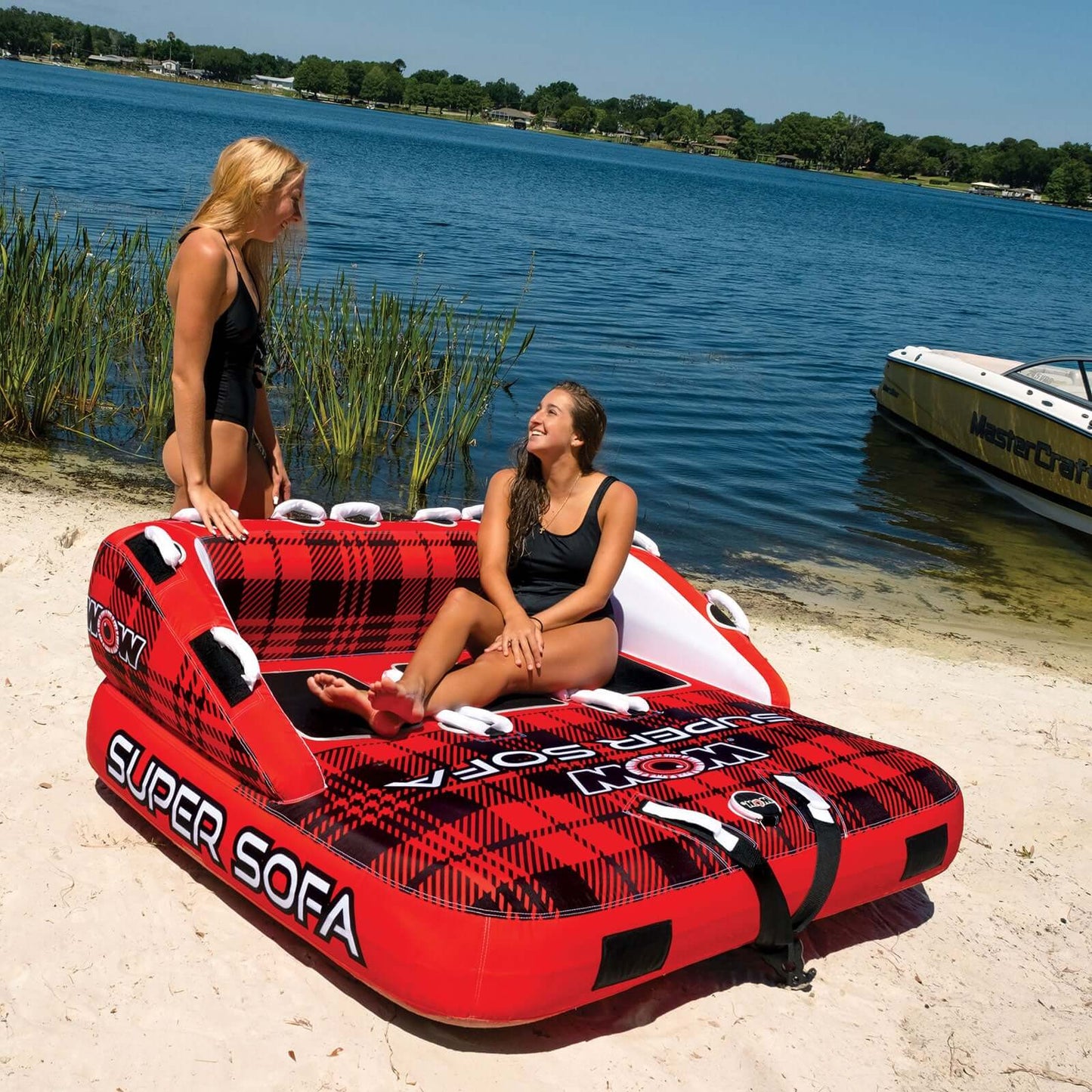WOW Sports Super Sofa 1 a 3 Personas Remolcable