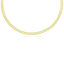 Collier pour homme en or jaune 14 carats avec maillons à design de piste