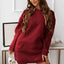 Women's Solid Color Casual Sports Hoodie Sweater