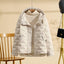 Veste en duvet blanc épais de luxe légère