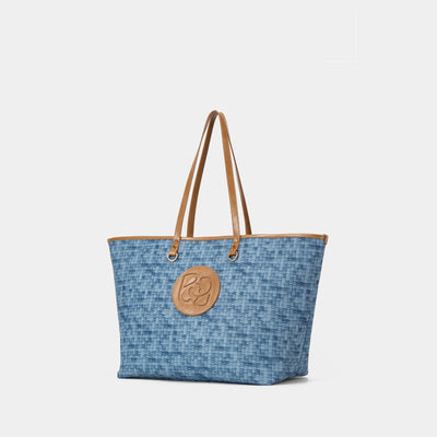 Sac à provisions en tissu léger de luxe pour femmes, idéal pour les voyages et les trajets