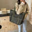 Large-Capacity Mesh Beach Tote for Women