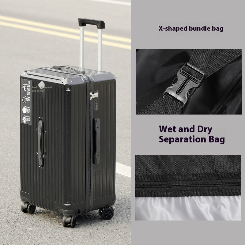 Simple Home Five-Wheel Large Capacity Traveling Trolley Case
