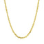 14k Yellow Gold Diamond Cut Cable Link Chain - 3.1mm