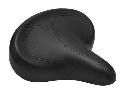 Electra Ergo XL Black Saddle with Elastomers