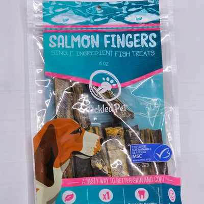 Dedo de Salmón Tickled Pet - 6 oz