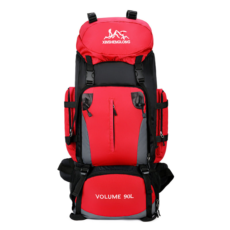 Mochila de senderismo impermeable ligera de gran capacidad de 90L