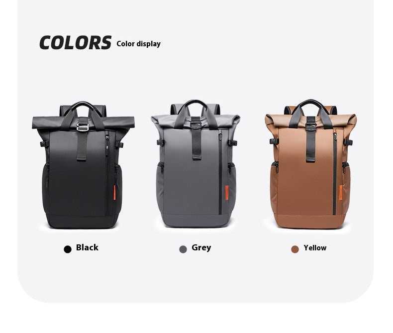 Mochila de Oxford Impermeable de Gran Capacidad para Hombre