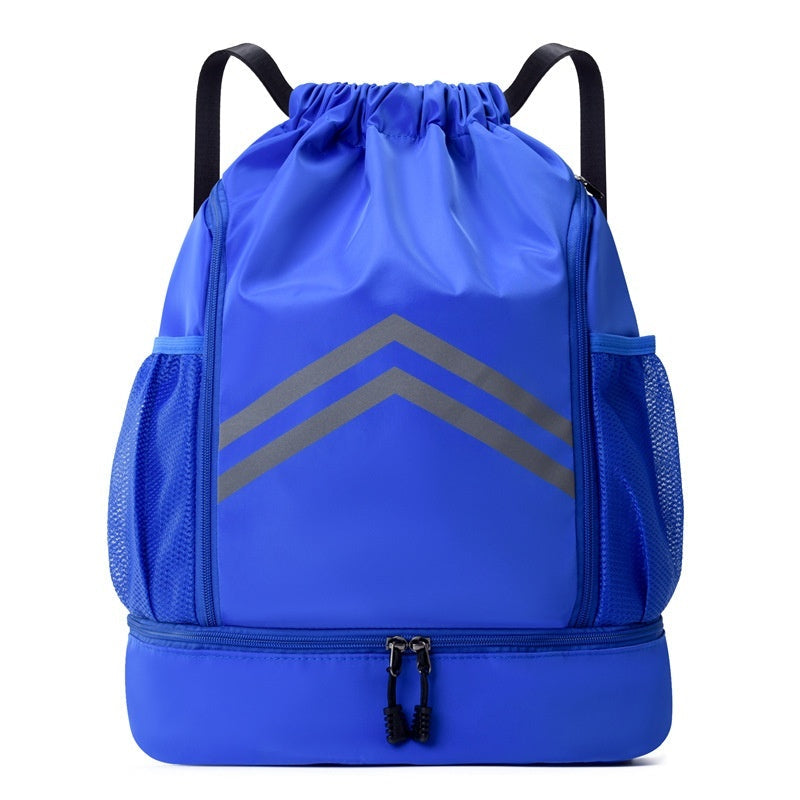 Mochila Deportiva Reflectante con Cordón para Hombre
