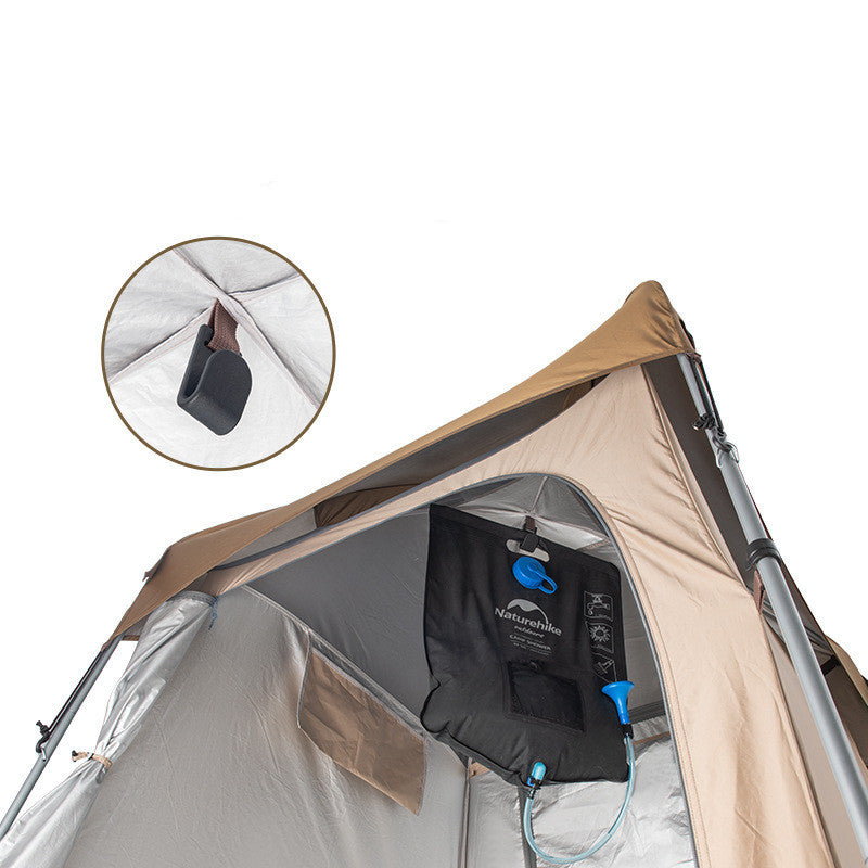 Single Person Portable Changing Shed for Outdoor Use