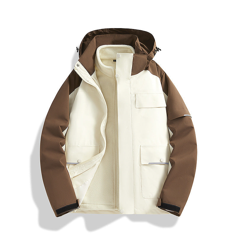 Chaqueta Shell 3 en 1 Premium a Prueba de Viento y Agua